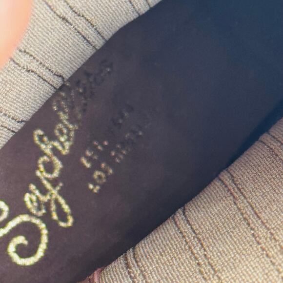 SEYCHELLES WESTERN BLOCK HEEL SWEET NEUTRAL BEIGE ESCAPE LEATHER BOOT  size 7 - Picture 8 of 11